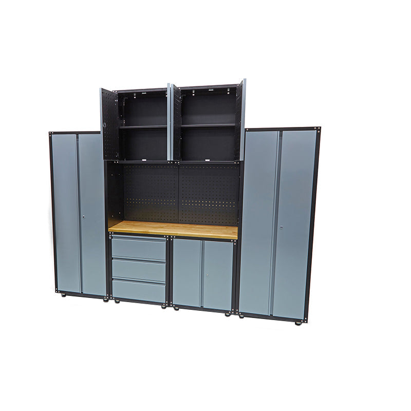 SET MOBILIER METALIC PT ATELIER 9 PIESE