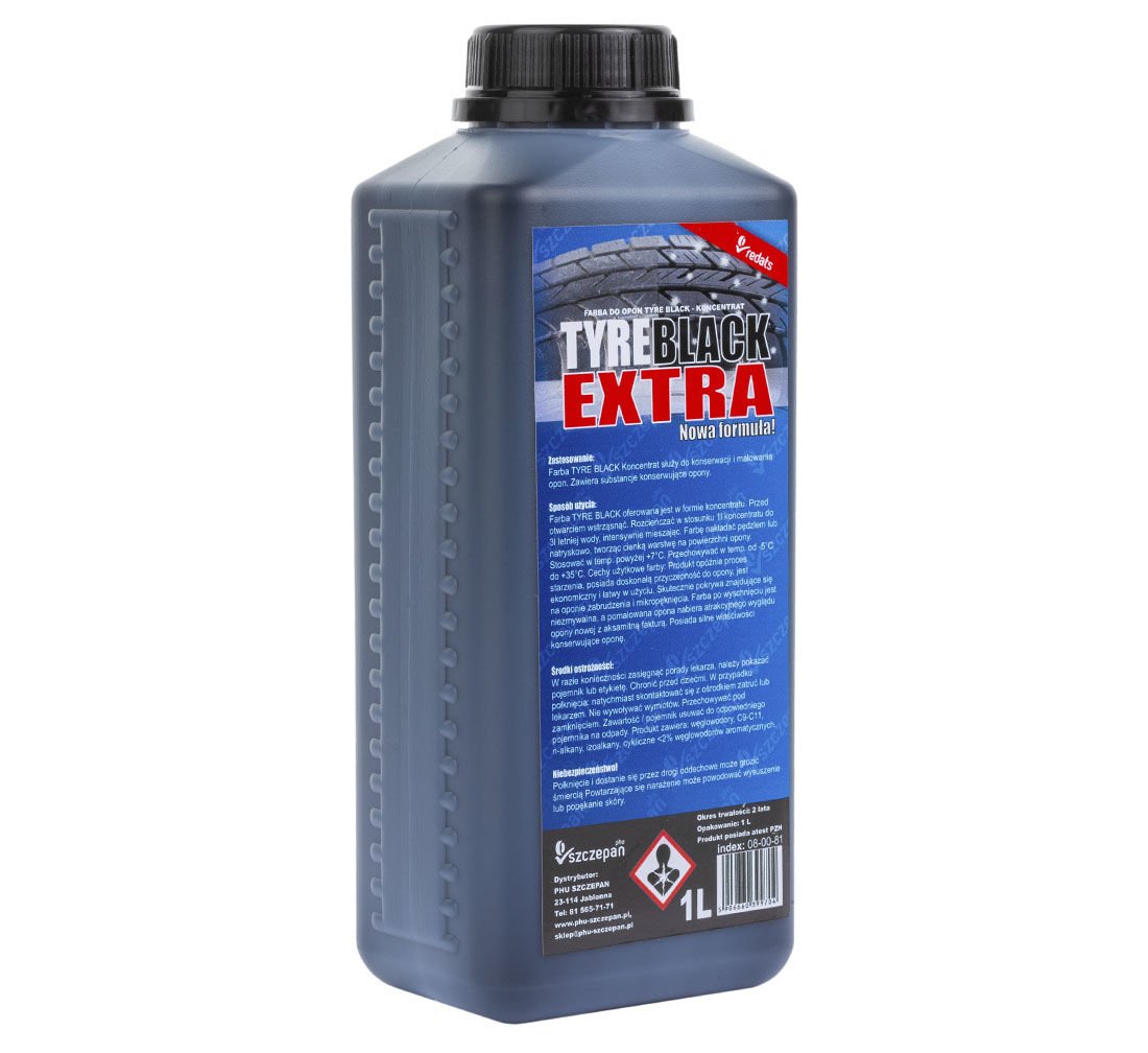 Vopsea anvelope BLACK TYRE 1l