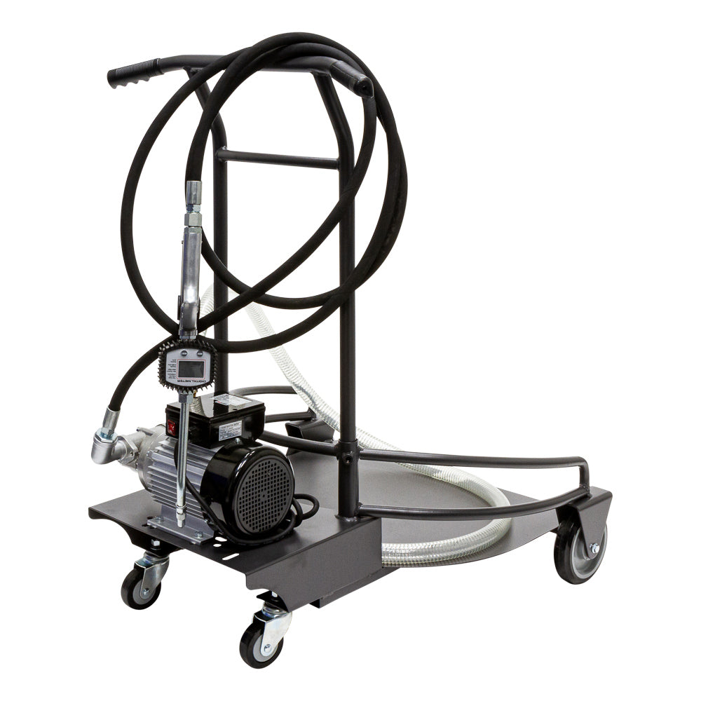 POMPA TRANSFER MOBILA PNEUMATICA PENTRU LUBRIFIANTI 230V 200L