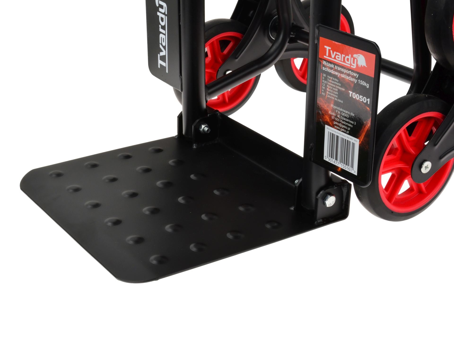 CARUCIOR TRANSPORT MARFA PE TREPTE 150KG