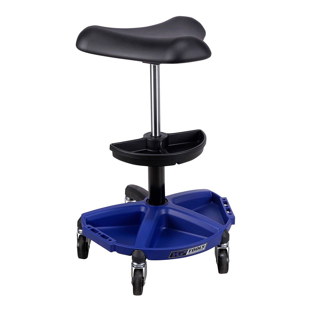 SCAUN MECANIC AUTO CU REGLAJ PE INALTIME CU TAVA SUPORT PENTRU SCULE