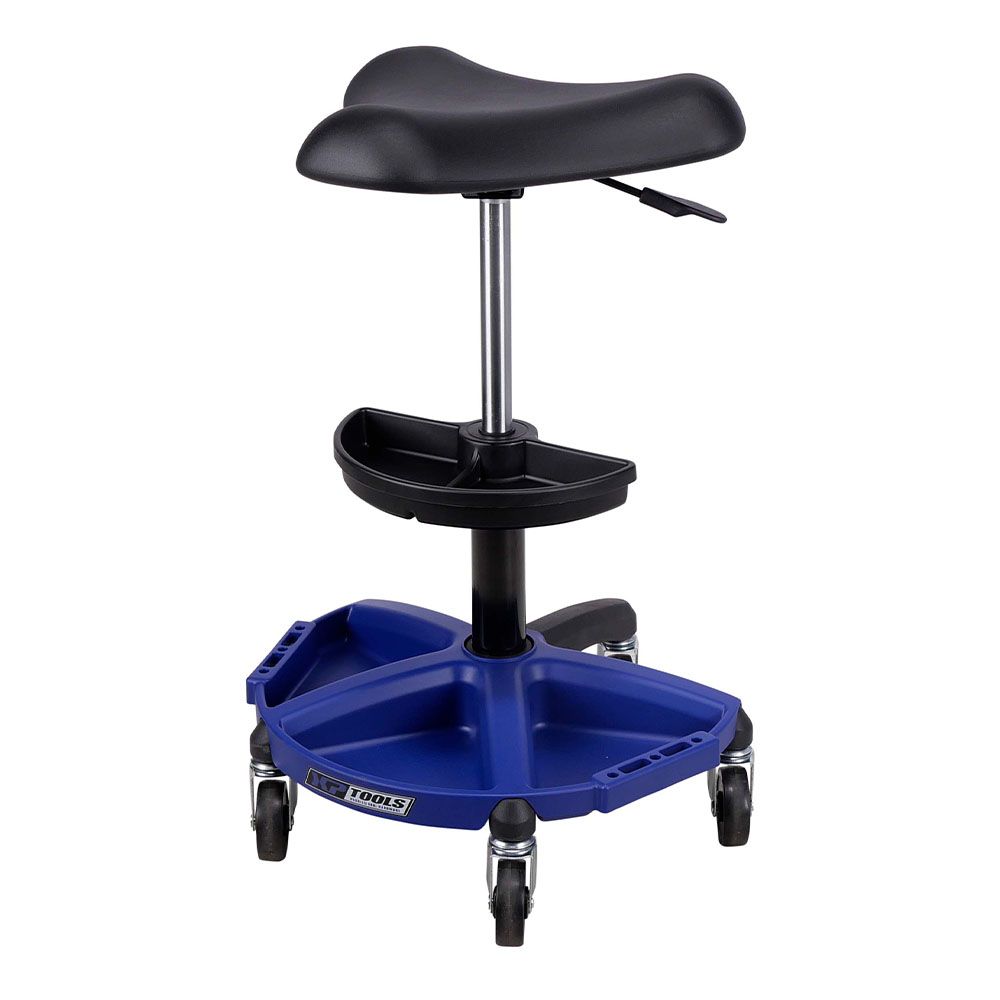 SCAUN MECANIC AUTO CU REGLAJ PE INALTIME CU TAVA SUPORT PENTRU SCULE