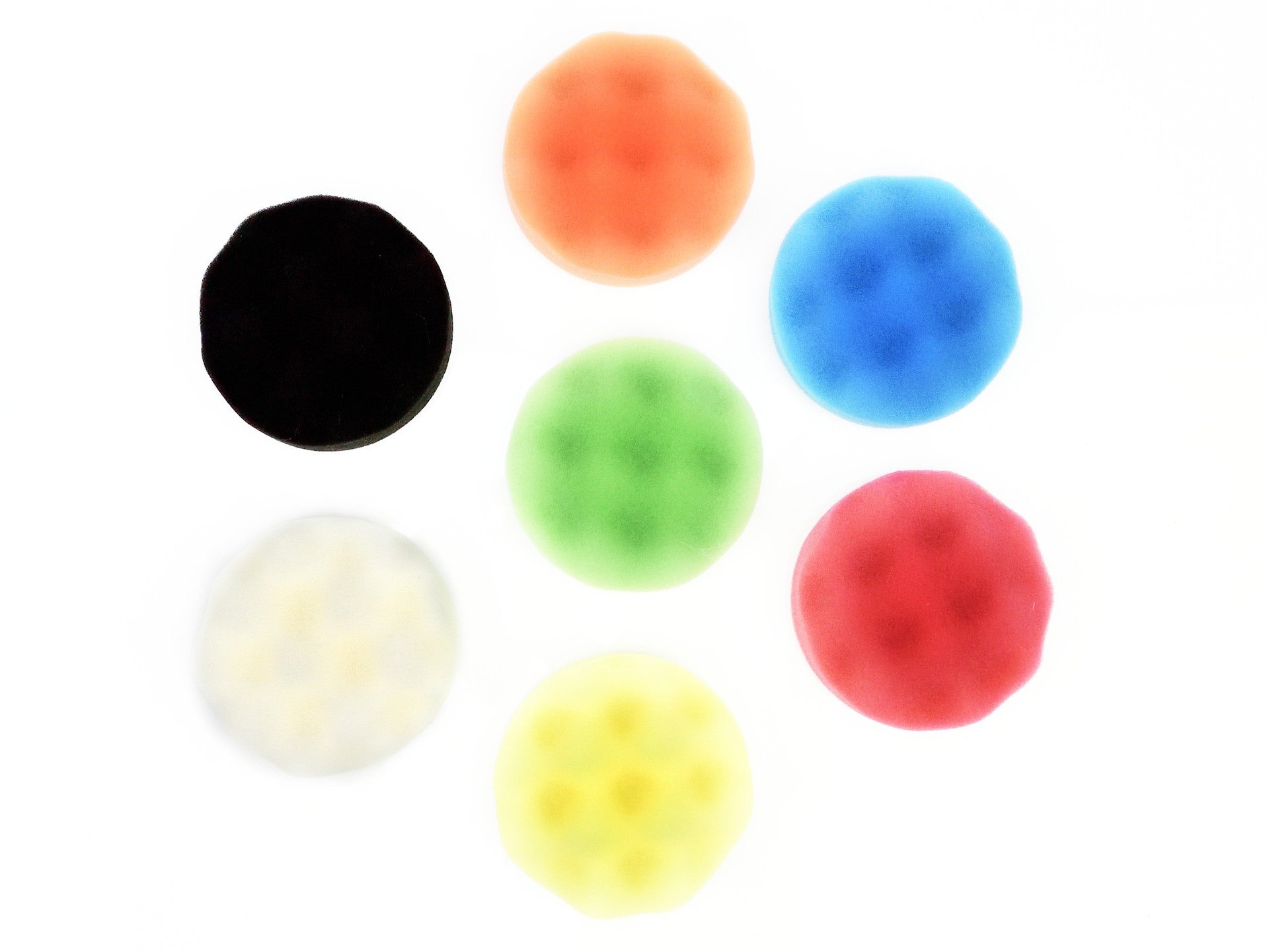 SET REZERVE BURETI PENTRU MASINA DE POLISAT SI LUSTRUIT 80MM 9 PIESE