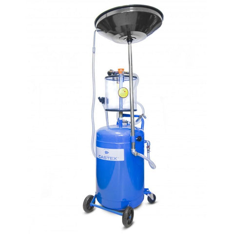 RECUPERATOR ULEI 80L PNEUMATIC/ASPIRATIE CASTEX