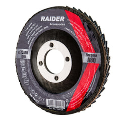 DISC LAMELAR ABRAZIV CU ZIRCONIU PENTRU POLIZOR UNGHIULAR A-80 75X10MM