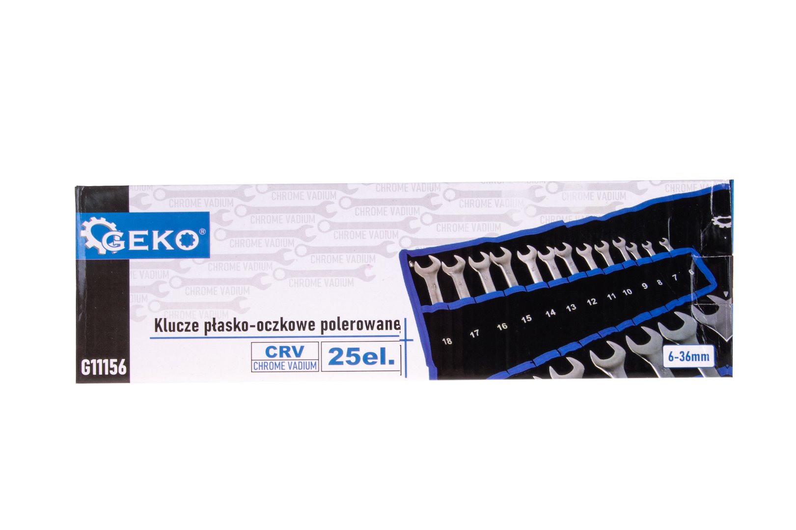 SET 25 DE CHEI COMBINATE FIXE SI INELARE CrV 6-36MM - GEKO