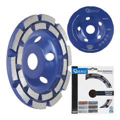 DISC DIAMANTAT SEGMENTAT 125 MM PENTRU SLEFUIT BETON GRANIT MARMURA 5 MM 125 X 22.2 MM GEKO