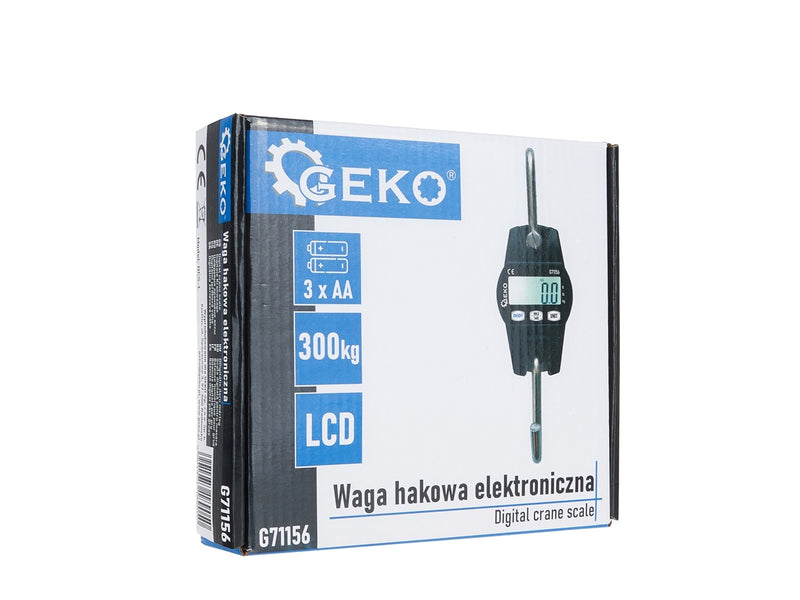 CANTAR DIGITAL DE MACARA 300KG  GEKO