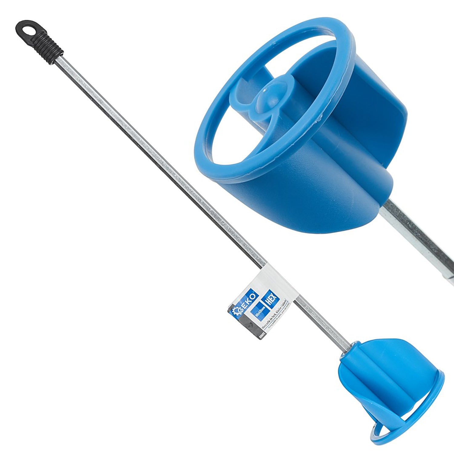 PALETA MIXER PENTRU AMESTECAT ADEZIV, MORTAR, GLET, VOPSELE SI LACURI 80 X 415MM - GEKO