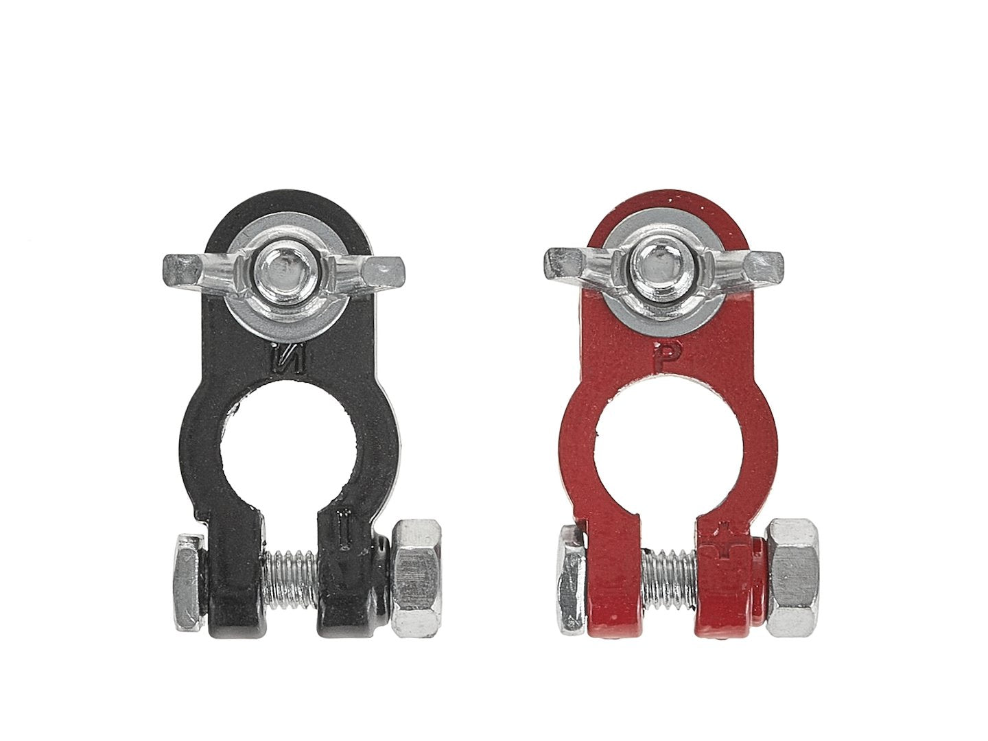 SET 2 BORNE DIN ALUMINIU PENTRU BATERIE ACUMULATOR AUTO - GEKO