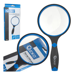 LUPA CU MANER CAUCIUCAT 3X 100MM GEKO