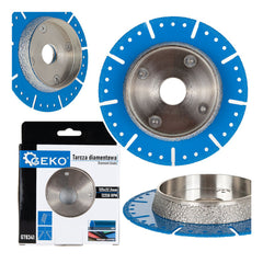 DISC DIAMANTAT 125 MM PENTRU TAIERE TEVI PVC