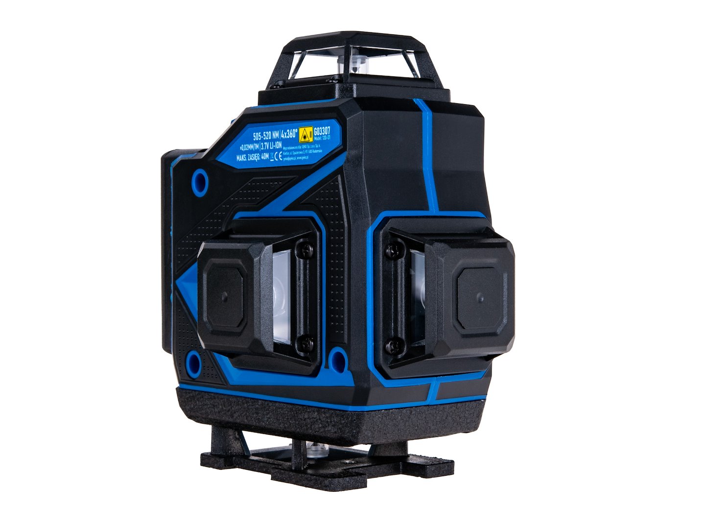 NIVELA CU LASER 360 GRADE 4D CU 2 ACUMULATORI  GEKO