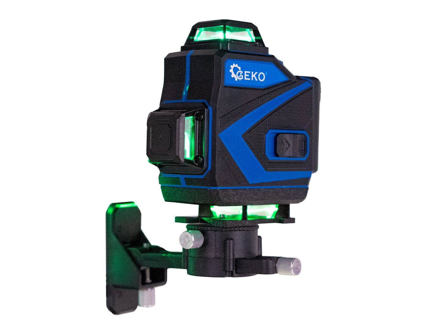 NIVELA CU LASER 360 GRADE 4D CU 2 ACUMULATORI  GEKO