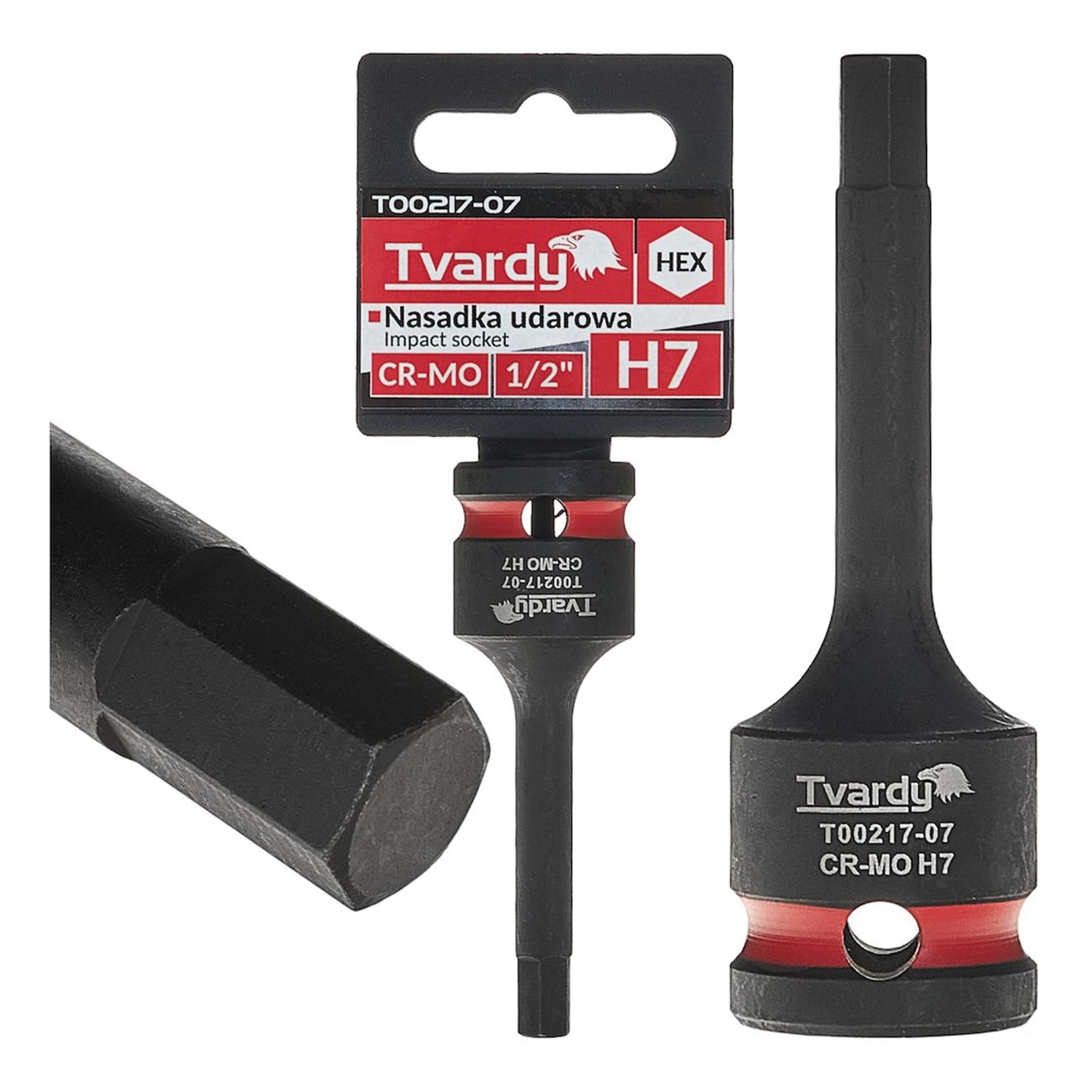 CHEIE TUBULARA DE IMPACT HEX H7 1/2 CR-MO - TVARDY