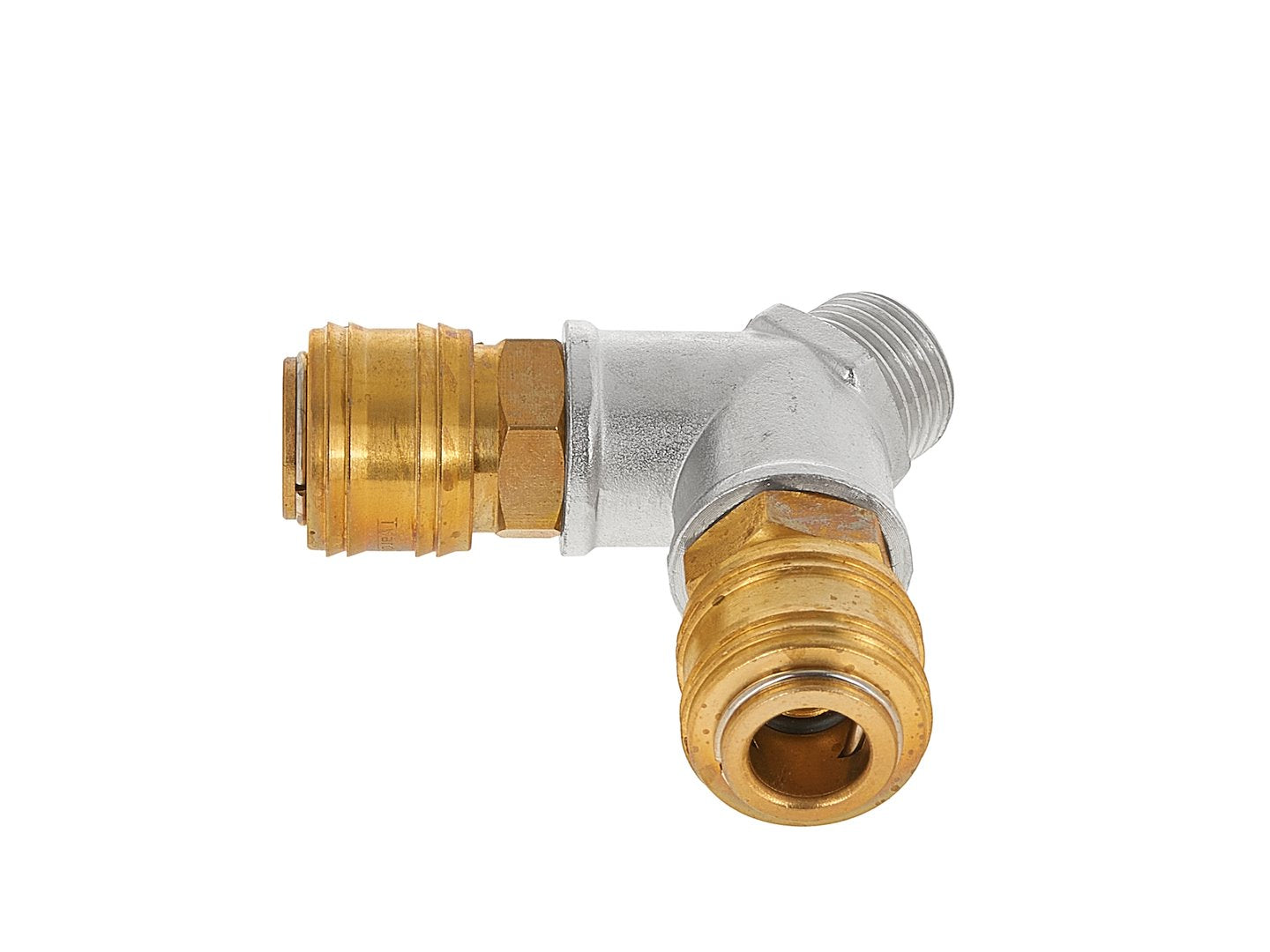 RAMIFICATOR, DISTRIBUITOR DE AER 1/2 CU 2 IESIRI, CUPLE RAPIDE