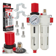SEPARATOR APA SI LUBRIFIERE CU REGULATOR DE PRESIUNE 1/4 TVARDY