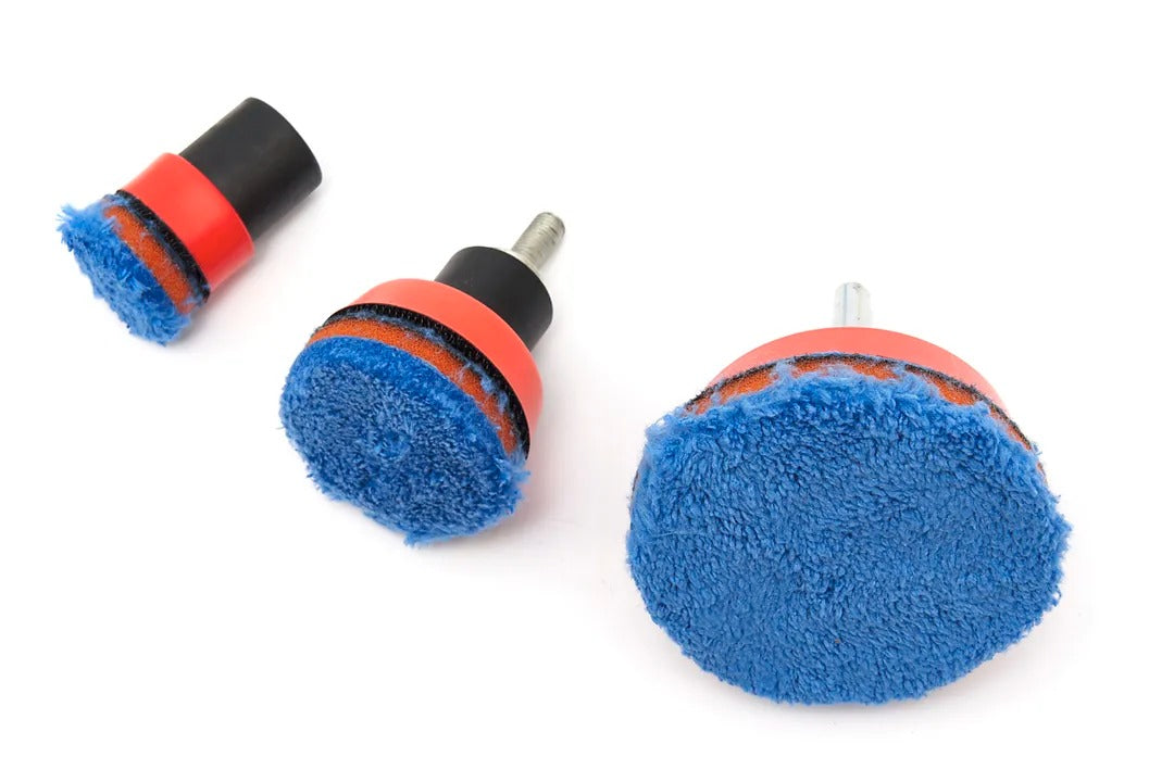 SET REZERVE BURETI PENTRU LUSTRUIT SI POLISH AUTO  M14X6MM  29 PIESE HBM OLANDA