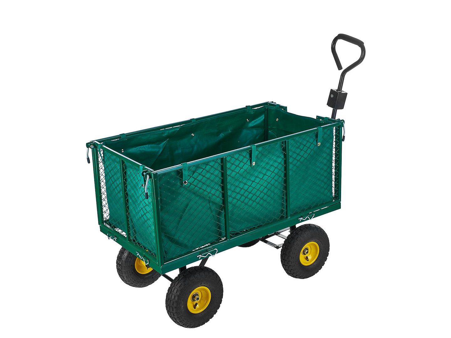 CARUCIOR DE GRADINA  CU OBLOANE 220L 96X51X40CM GEKO