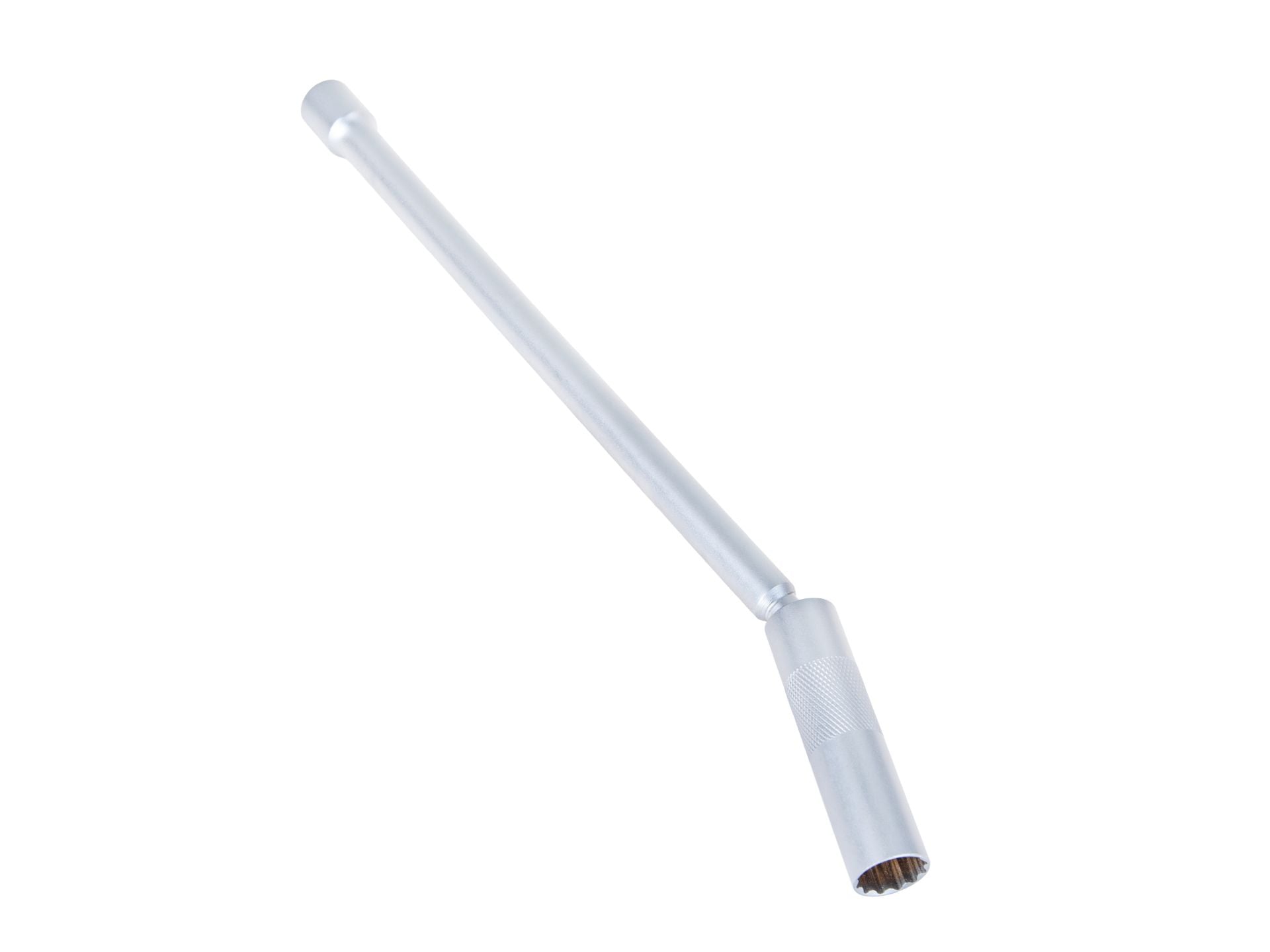CHEIE TUBULARA LUNGA PENTRU BUJII 14MM 3/8 310 MM, CU ARTICULATIE CARDANICA, PERETI SUBTIRI CRV - GEKO