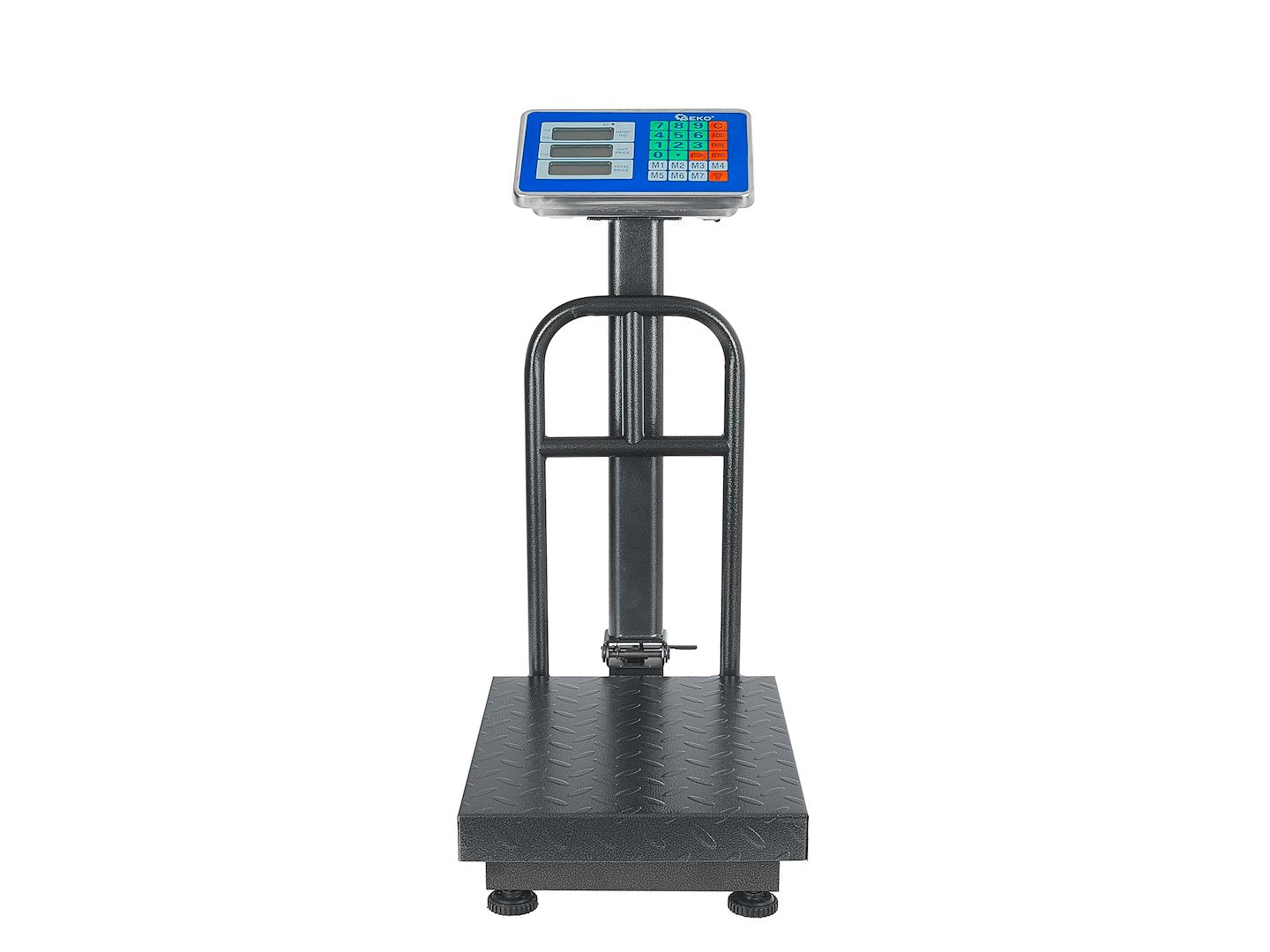 CANTAR COMERCIAL CU PLATFORMA ECRAN LCD 150KG GEKO