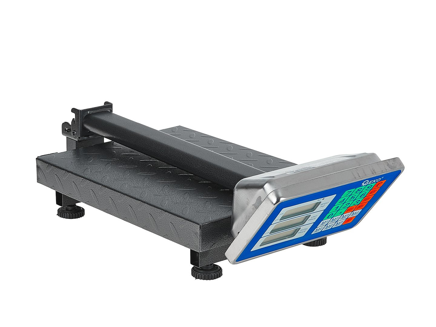 CANTAR COMERCIAL CU PLATFORMA ECRAN LCD 150KG GEKO