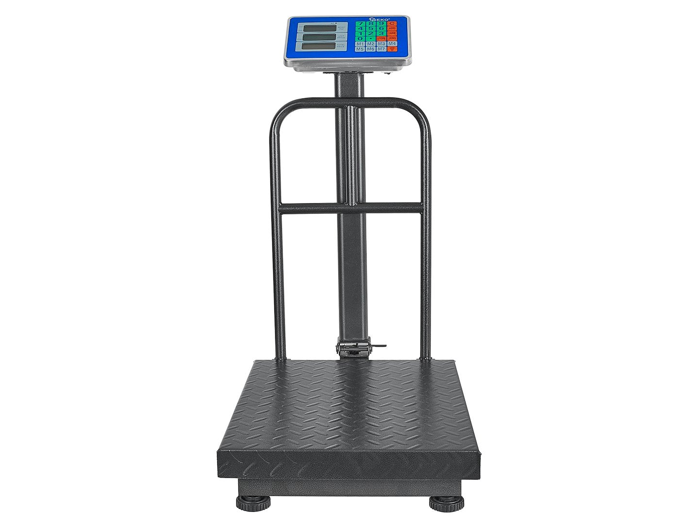 CANTAR COMERCIAL CU PLATFORMA ECRAN LCD 300KG GEKO