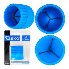 DEBAVURATOR PENTRU TEVI CU CAPAT DUBLU 5-38MM GEKO