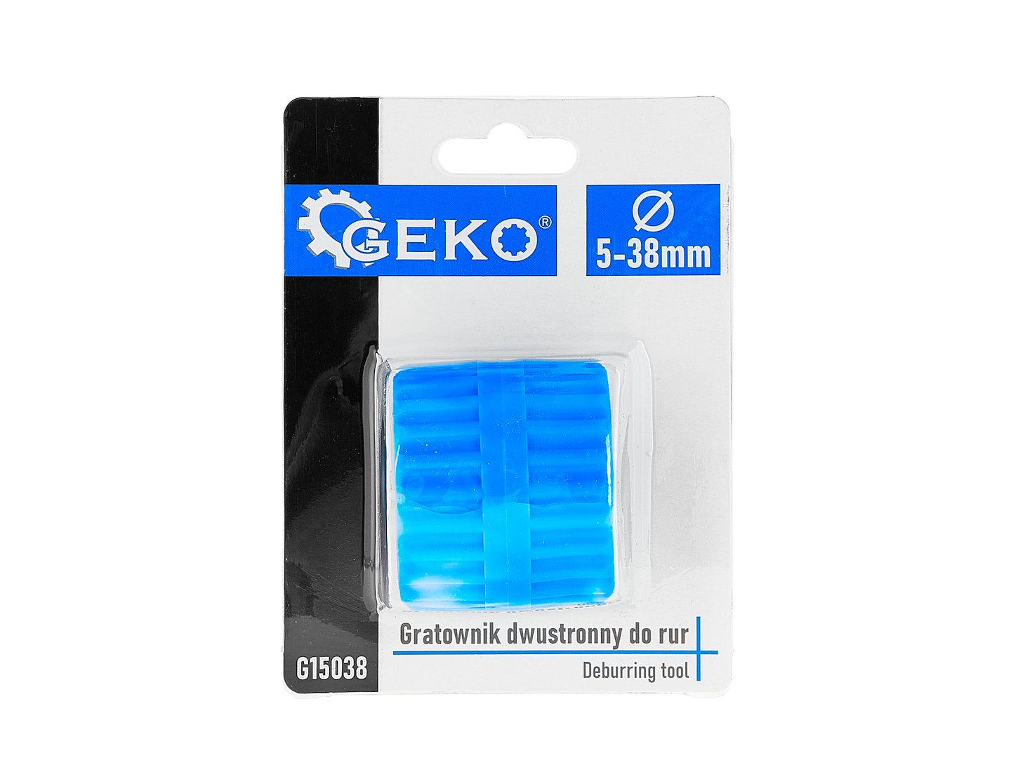 DEBAVURATOR PENTRU TEVI CU CAPAT DUBLU 5-38MM GEKO