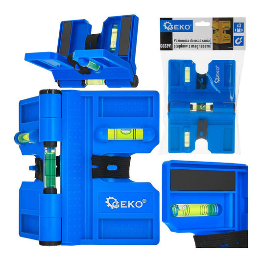 NIVELA PENTRU COLTURI 3 BULE CU MAGNET