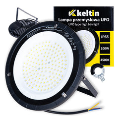 LAMPA LED INDUSTRIALA HIGHBAY 100W 12000LM 4500K IP65 - KELTIN