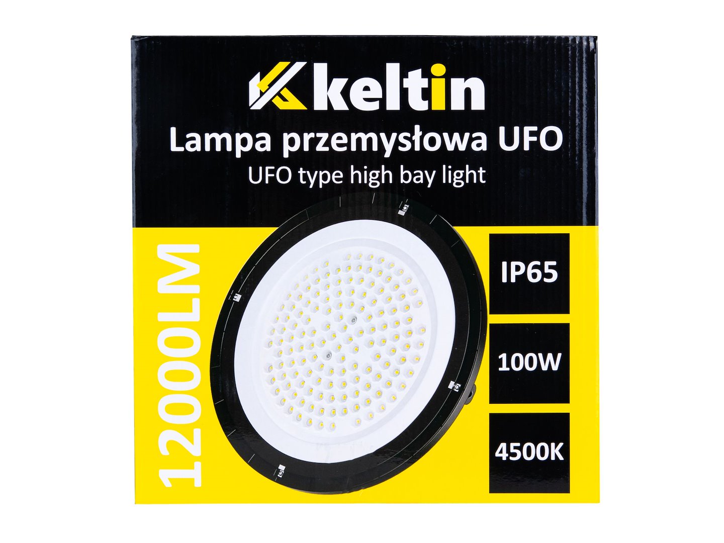 LAMPA LED INDUSTRIALA HIGHBAY 100W 12000LM 4500K IP65 - KELTIN
