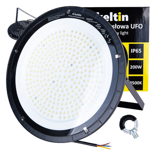 LAMPA LED INDUSTRIALA HIGHBAY 200W 12000LM 4500K IP65 - KELTIN