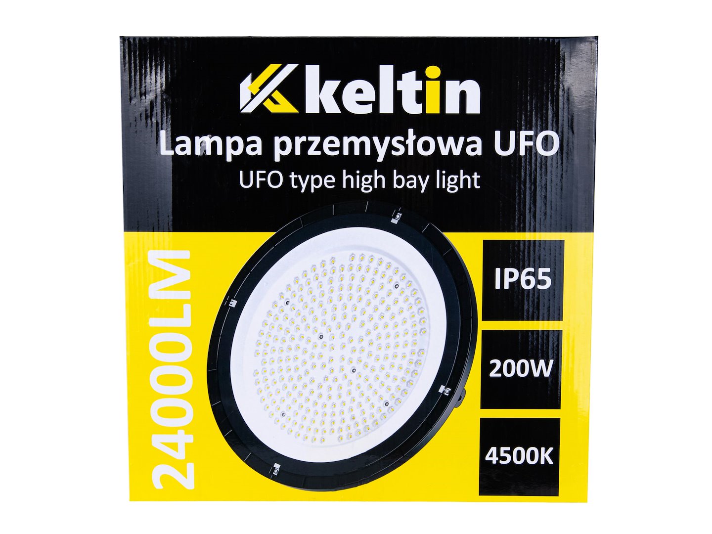 LAMPA LED INDUSTRIALA HIGHBAY 200W 24000LM 4500K IP65 - KELTIN