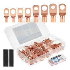 SET PAPUCI CONECTORI ELECTRICI DIN CUPRU 140 BUC