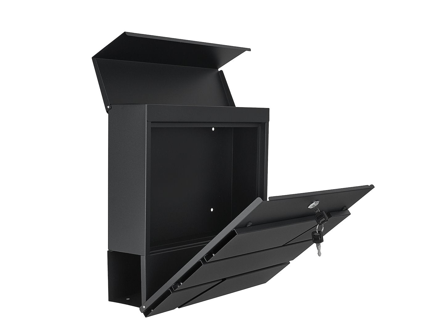 CUTIE POSTALA 36.7X37X10 CM ANTRACIT