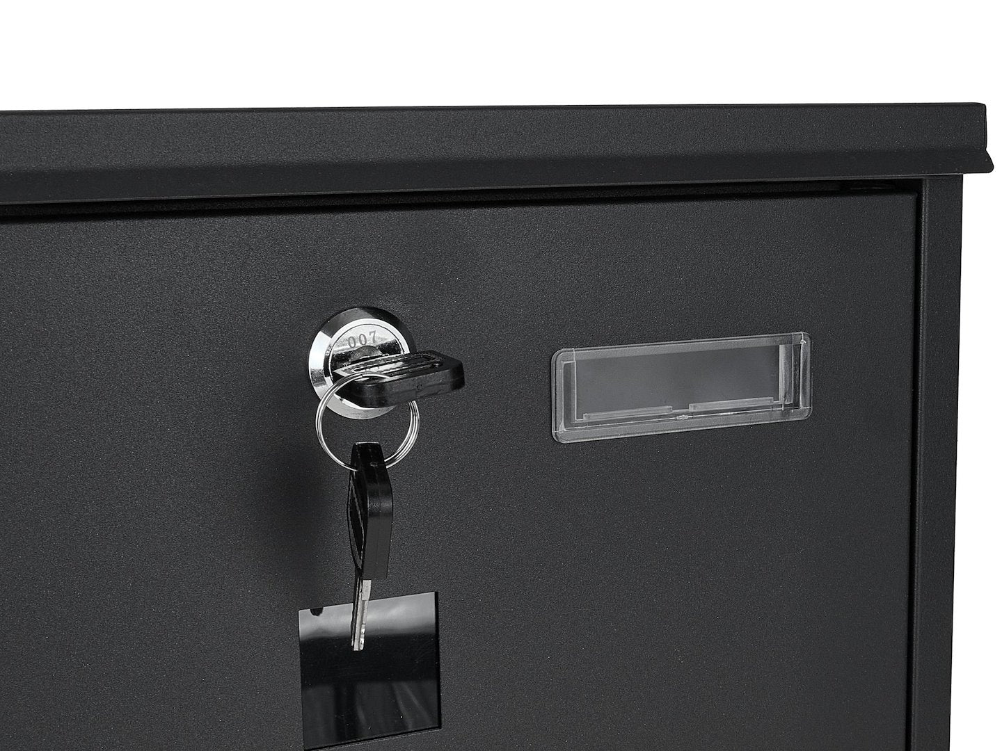 CUTIE POSTALA 34X30.7X10 CM NEGRU