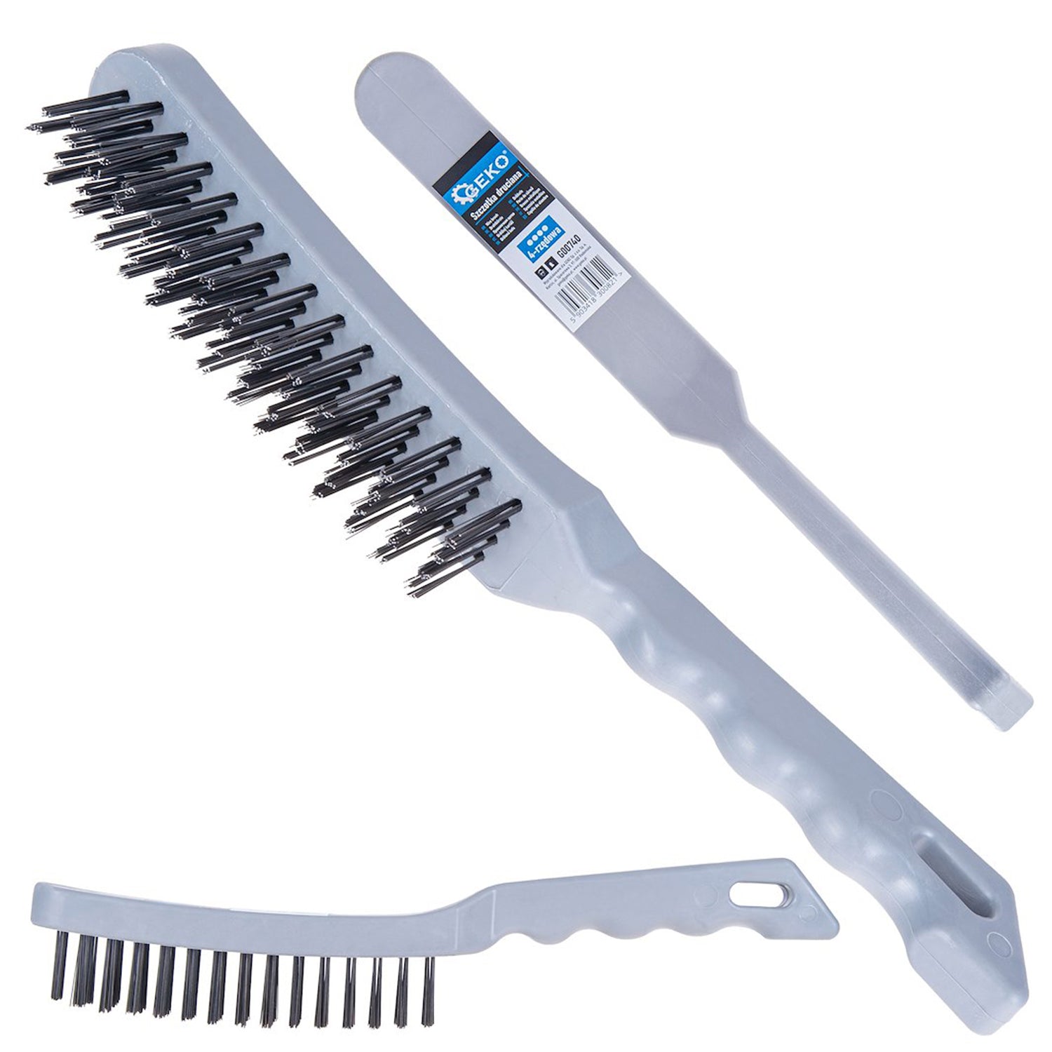 PERIE DE SARMA 4 RANDURI CU MANER DIN PLASTIC - GEKO