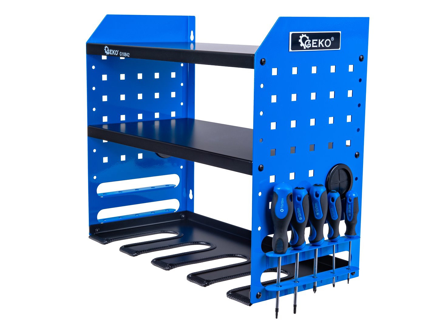 RAFT METALIC CU SUPORT SURUBELNITE SI SCULE ELECTRICE  GEKO