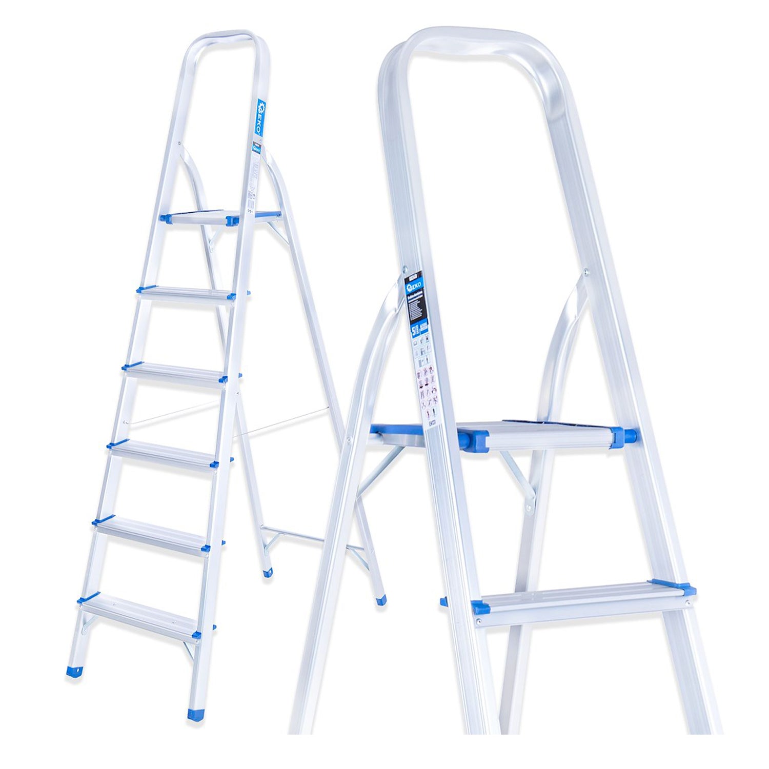 SCARA PLIABILA DIN ALUMINIU 6 TREPTE 150KG GEKO