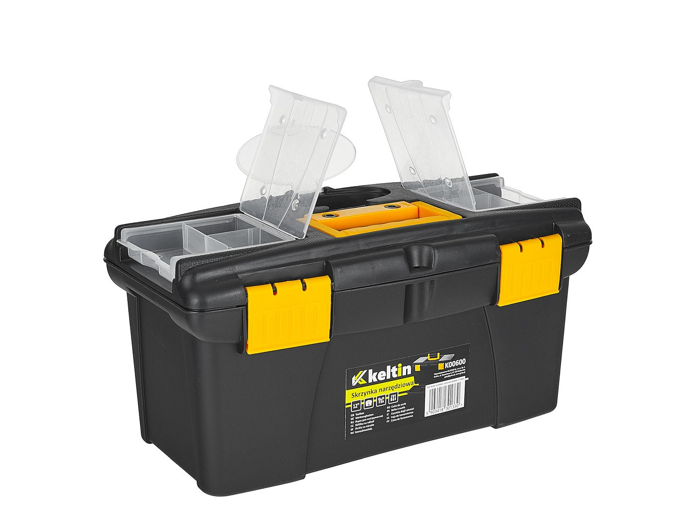 CUTIE PLASTIC PENTRU DEPOZITARE SCULE CU ORGANIZATOR KELTIN 32X17.5X16 CM