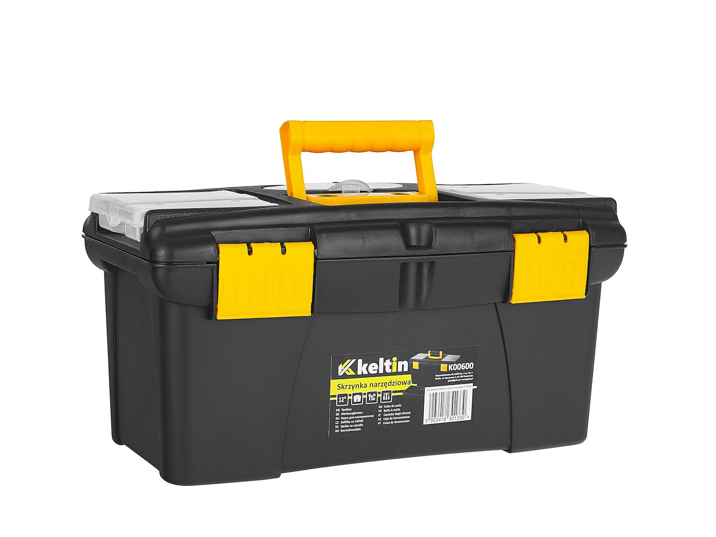 CUTIE PLASTIC PENTRU DEPOZITARE SCULE CU ORGANIZATOR KELTIN 32X17.5X16 CM
