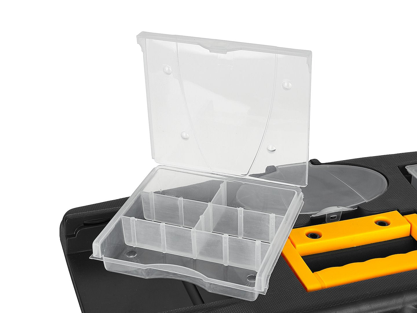 CUTIE PLASTIC PENTRU DEPOZITARE SCULE CU ORGANIZATOR 49X27.5X24 CM KELTIN
