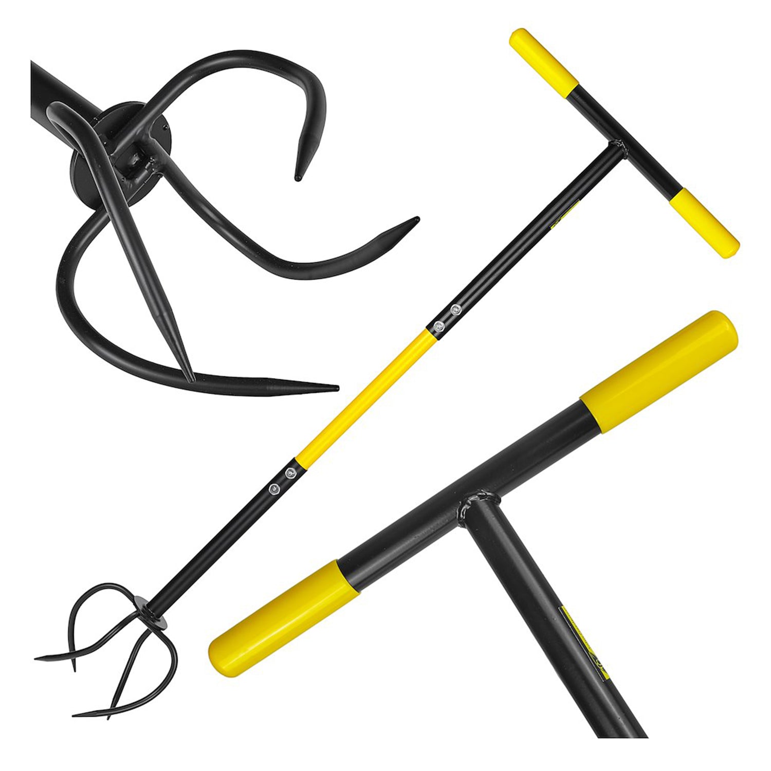 CULTIVATOR MANUAL TWIST 4 DINTI 102 CM PENTRU GRADINA SI SOL - GEKO