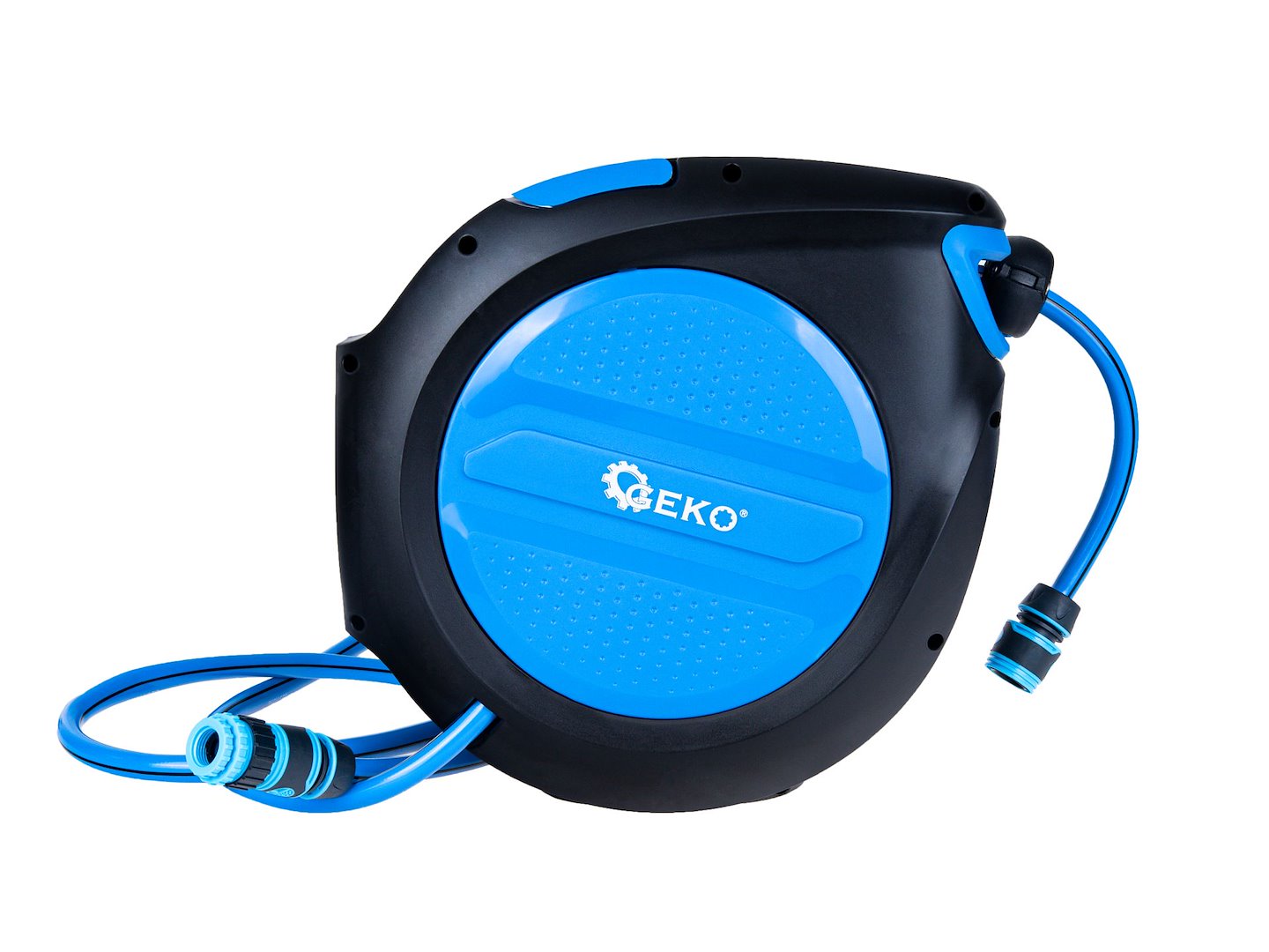 TAMBUR AUTOMAT SKY-LINE CU FURTUN DE GRADINA 20M 1/2", PERETE, CU PISTOL 7 FUNCTII - GEKO