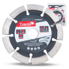 DISC DIAMANTAT SEGMENTAT 125x12x22.23MM TVARDY