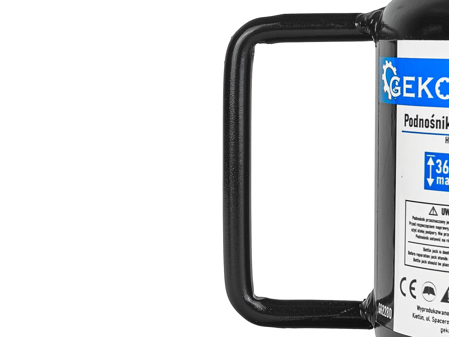 CRIC HIDRAULIC TIP BUTELIE 4T CU PISTON DUBLU, TALIE JOASA - GEKO