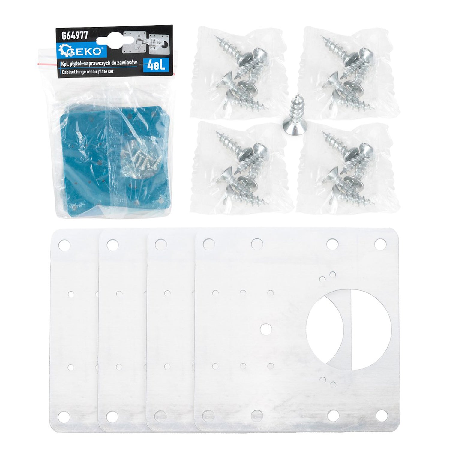 SET 4 PLACI PENTRU REPARAREA BALAMALELOR GEKO