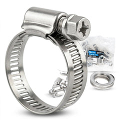 SET 10 COLIERE FURTUN CU BANDA METALICA 12.7MM X 3M GEKO