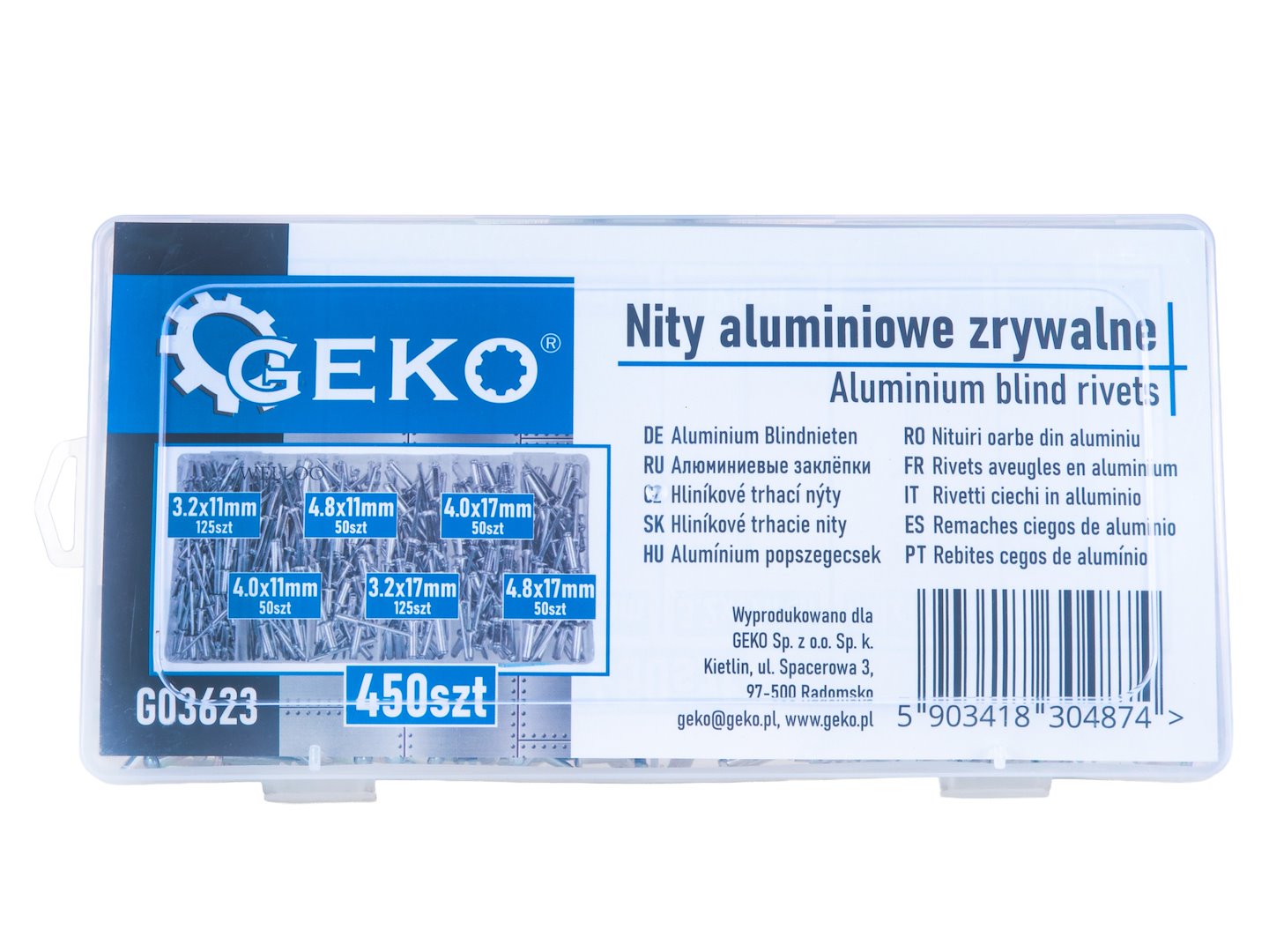 SET POP-NITURI 450 PIESE GEKO